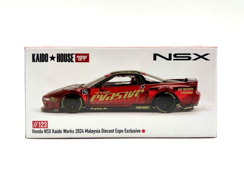 KAIDOHOUSE Honda NSX Kaido Works (KHMG123) | 2024 Malaysia Diecast MDX Expo Exclusive | Sealed