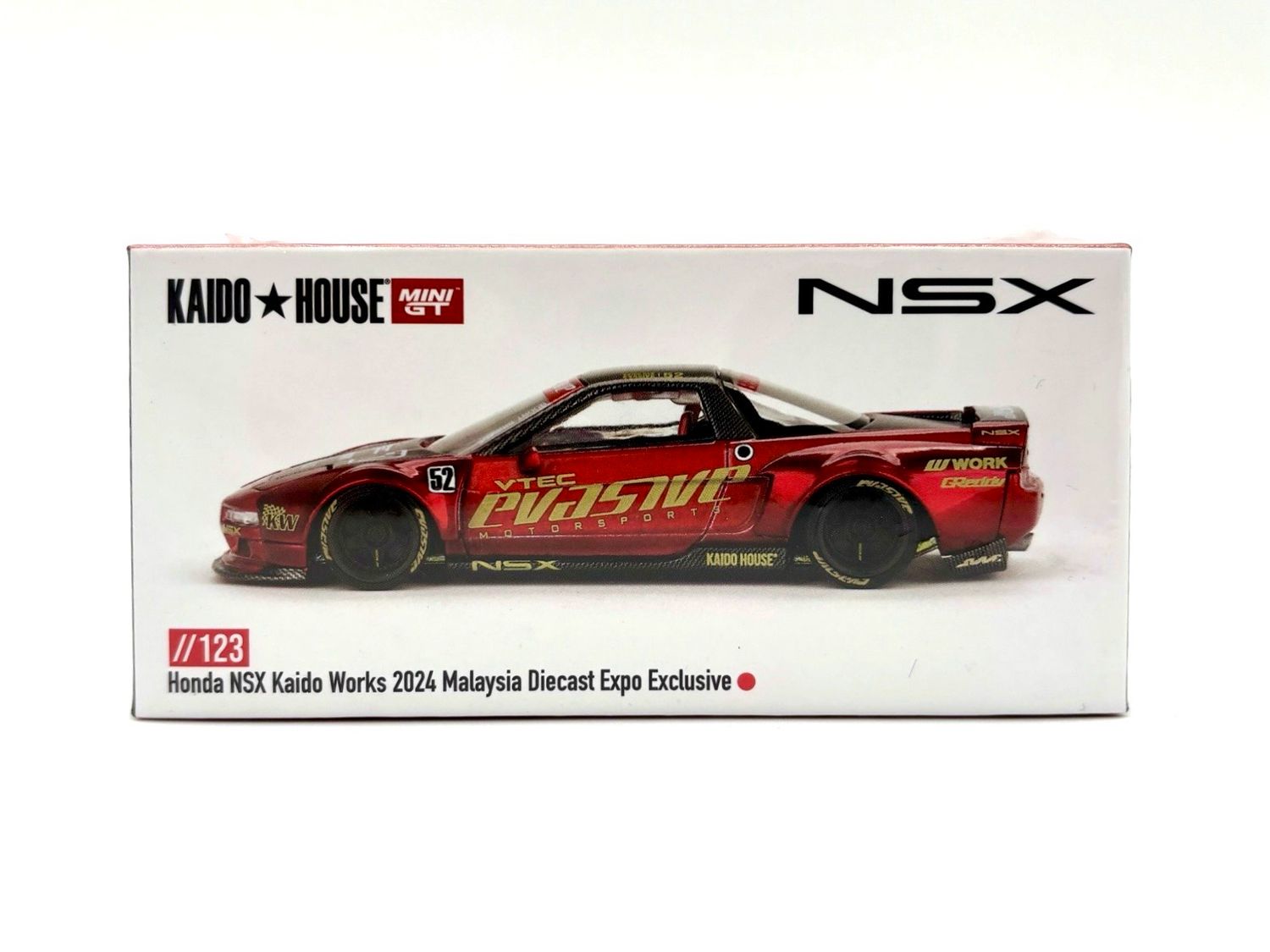 KAIDOHOUSE Honda NSX Kaido Works (KHMG123) | 2024 Malaysia Diecast MDX Expo Exclusive | Sealed