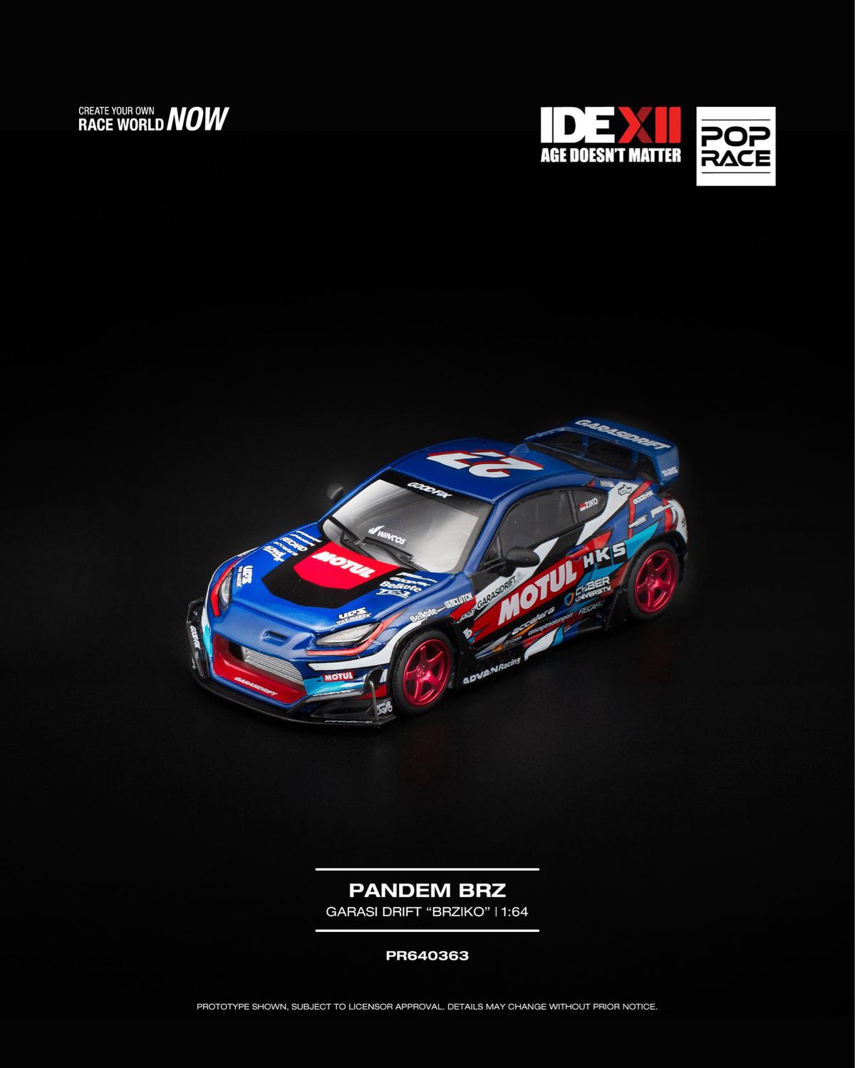 POP RACE PANDEM BRZ GARASI DRIFT 