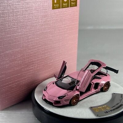 PGM 1/64 LBWK Lamborghini Aventador LP700-4 Pink