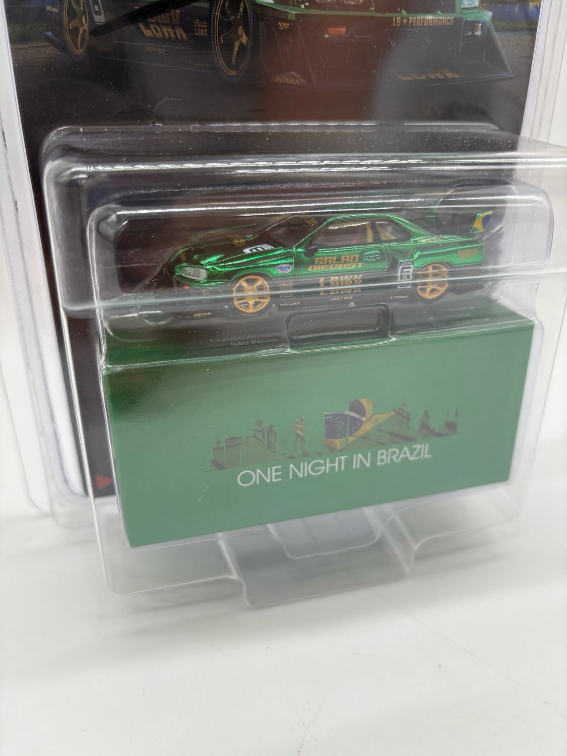 PREORDER] #1017 MINI GT Nissan LB-ER34 Super Silhouette Skyline