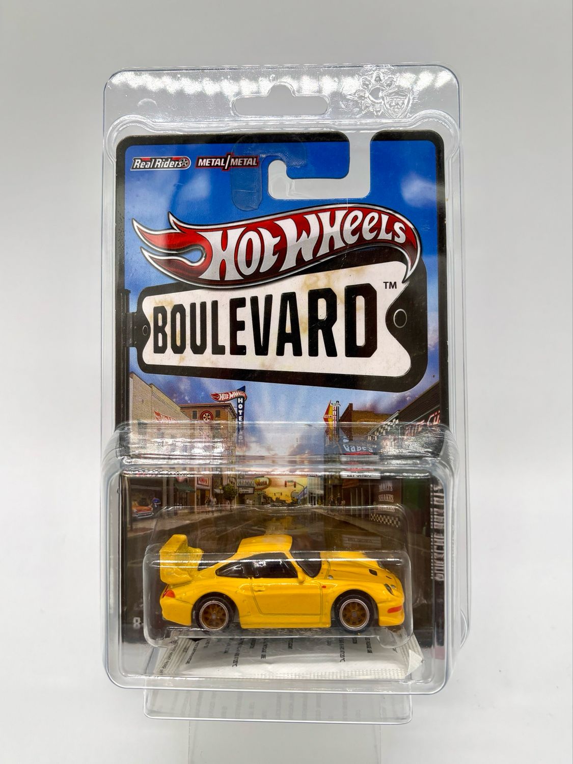 Hot Wheels Boulevard Porsche 993 GT2 Yellow Hot Wheels Boulevard Porsche 993 GT2 Yellow