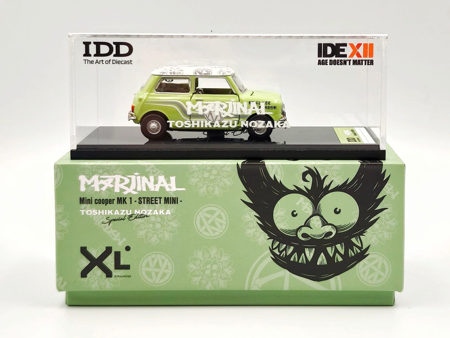 [PREORDER] TINY x IDD x IDE Morris Mini Marjinal | 2025 Indonesia Datsun Diecast (IDD)