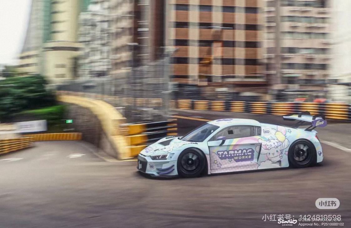 PREORDER] Tarmac Works Audi R8 LMS GT3 EVO II | 2025 Macau GP