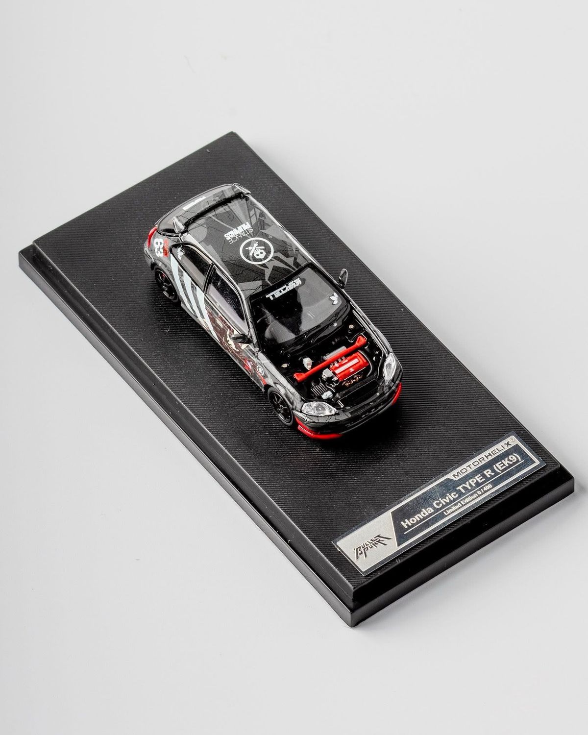 MOTORHELIX TEQ63 Honda Civic Type-R OG Black | 2025 Philippines Diecast Expo (PDX) MOTORHELIX TEQ63 Honda Civic Type-R OG Black | 2025 Philippines Diecast Expo (PDX)