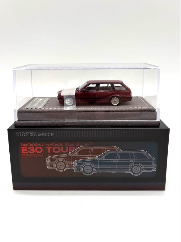 Mortal Model BMW E30 Touring Maroon Chase | 2025 International Diecast Show Indonesia Mortal Model BMW E30 Touring Maroon Chase | 2025 International Diecast Show Indonesia