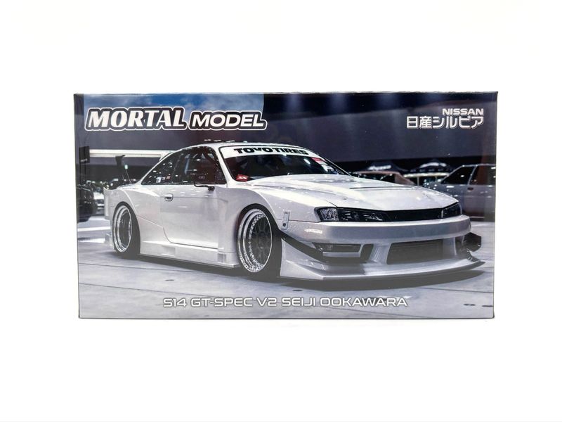 Mortal Model Silvia S14 GT-Spec V2 Seiji Ookawara Pearl White | 2025 Malaya Hobby Malaysia Exclusive Mortal Model Silvia S14 GT-Spec V2 Seiji Ookawara Pearl White | 2025 Malaya Hobby Malaysia Exclusive