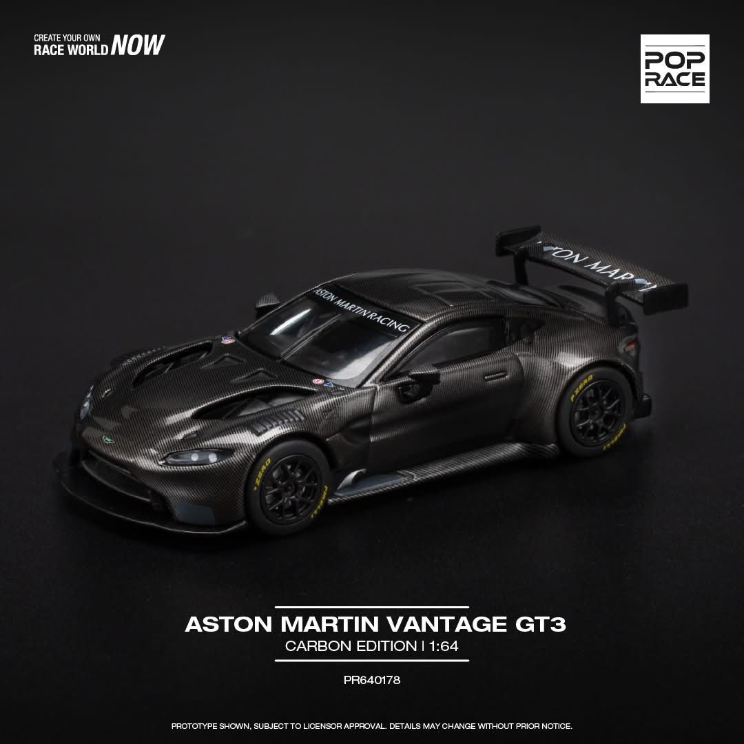 POP RACE Aston Martin Vantage GT3 Carbon Edition (PR64-178)
