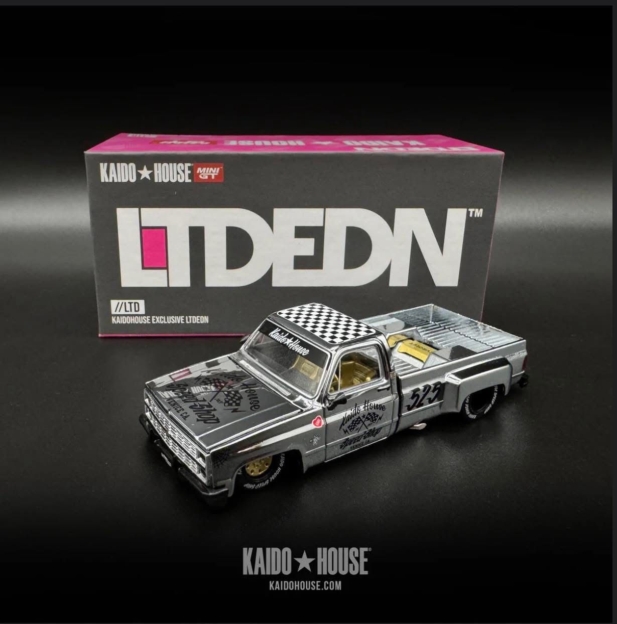 街道ハウス FUJI SPEEDWAY LTDN シルバラード PREORDER] KAIDOHOUSE LTD EDN CHEVROLET SILVERADO DUALLY HOT ROD