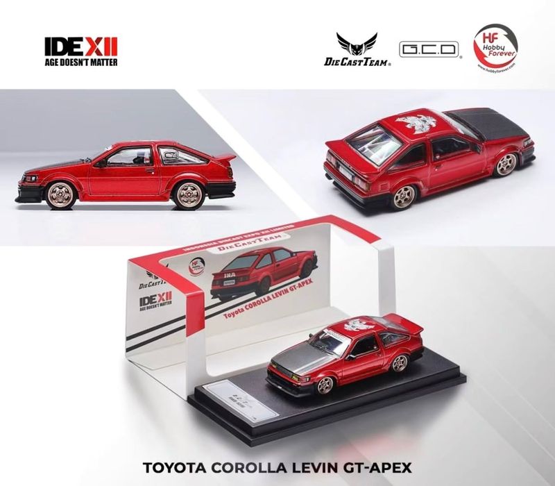 GCD x Diecast Talk Toyota Corolla Levin GT-APEX | 2025 Indonesia Diecast Expo (IDE-XII)