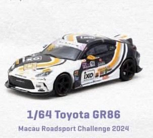 Tarmac Works Toyota GR86 Macau Roadsport Challenge 2024 | 2025 Macau Grand Prix
