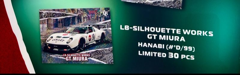 Tarmac Works LB-Silhouette Works GT Miura Hanabi | 2025 Tokyo Auto Salon Hong Kong