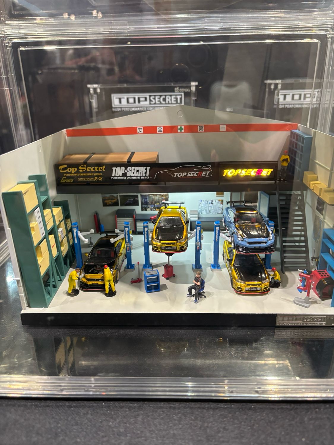 K3 Model Collection TOP SECRET Diorama Box | 2025 Tokyo Autosalon
