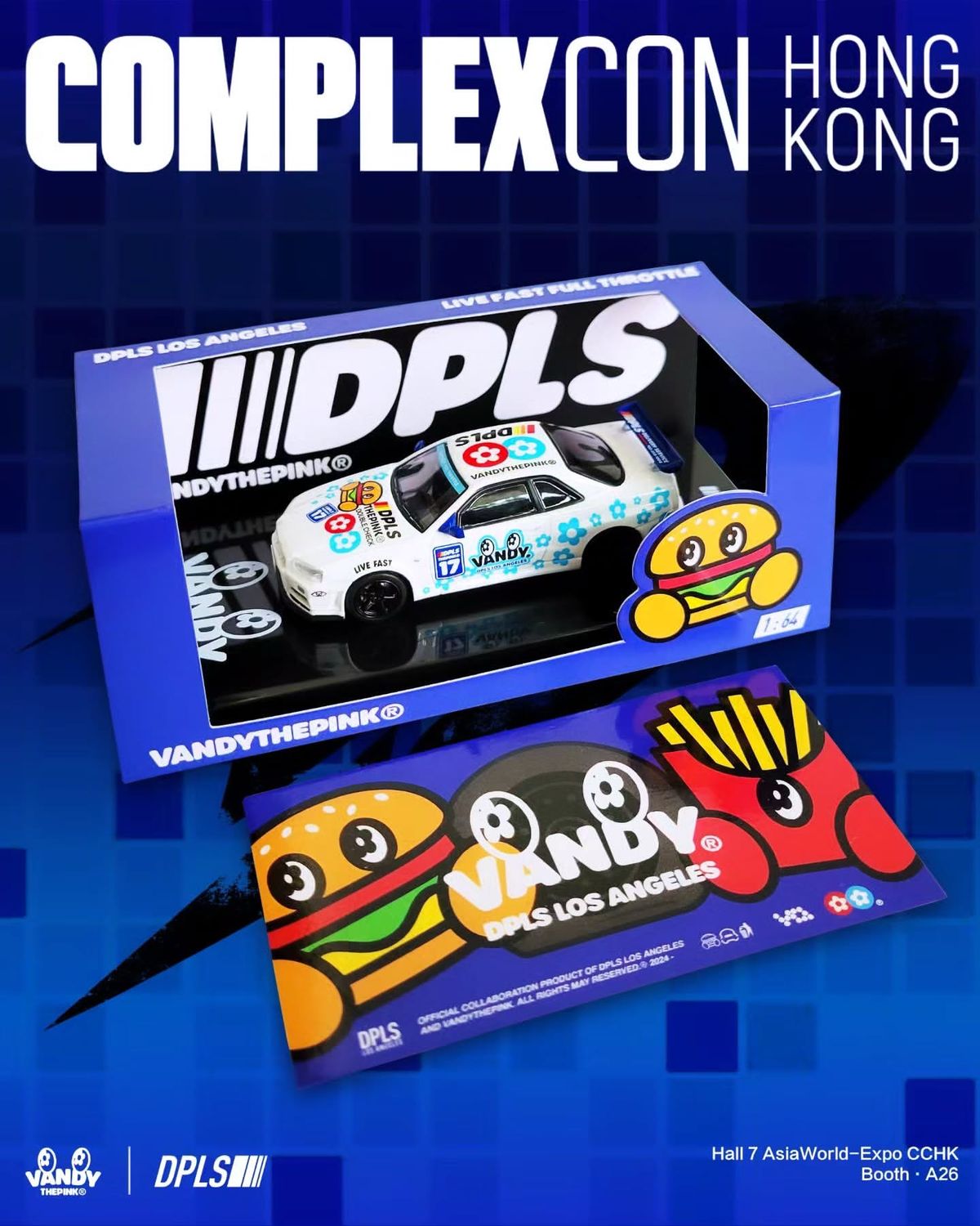 INNO64 x DPLS VANDYTHEPINK Nissan Skyline GT-R (R34) | 2025 Complex Con Special Edition