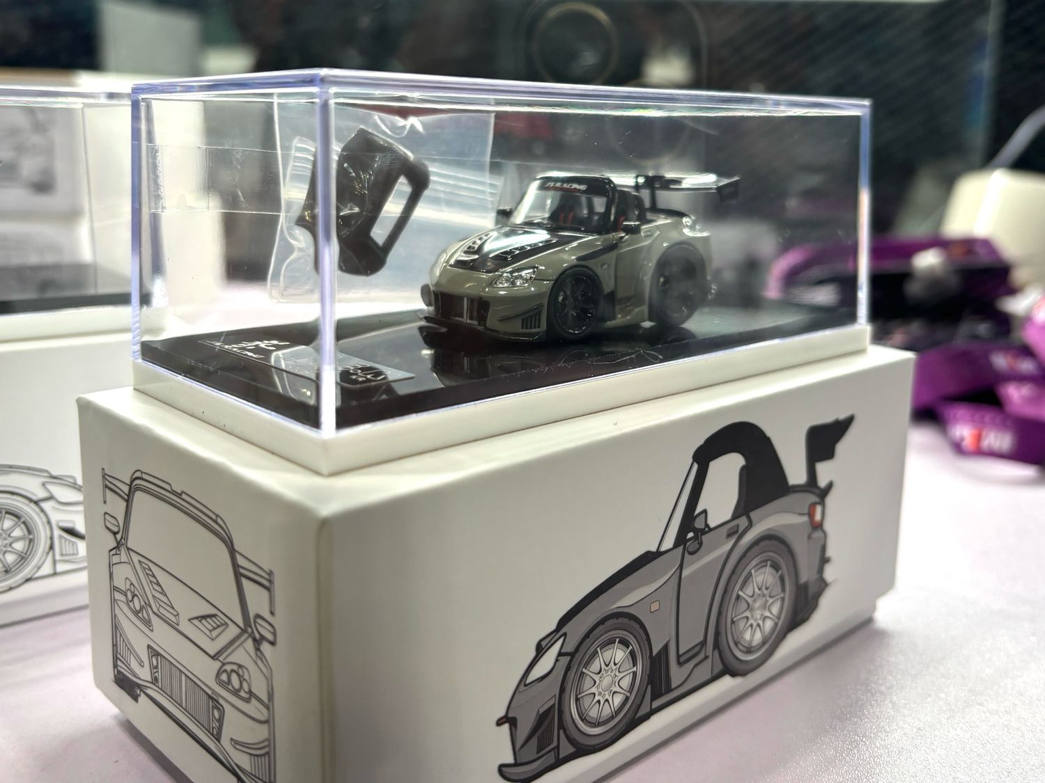 PEAKO Era Q 1/64 Honda S2000 J’s Racing Grey Resin | 2025 Tokyo Auto Salon Hong Kong PEAKO Era Q 1/64 Honda S2000 J’s Racing Grey Resin | 2025 Tokyo Auto Salon Hong Kong