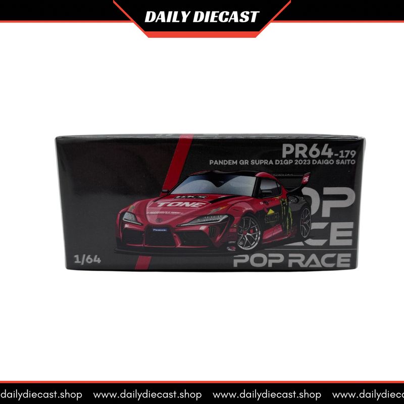 POP RACE Pandem GR Supra D1GP 2023 Daigo Saito (PR64-179) | 2024 Macau GP Exclusive POP RACE Pandem GR Supra D1GP 2023 Daigo Saito (PR64-179) | 2024 Macau GP Exclusive