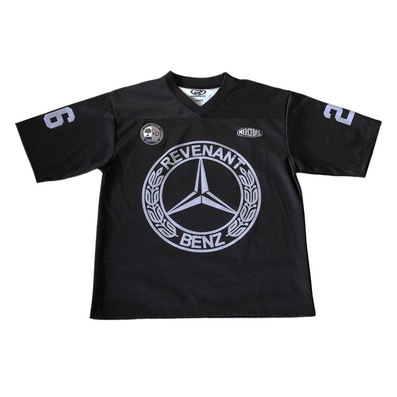 RVNT Motorsports Mercedes Benz Jersey Oversized Black RVNT Motorsports Mercedes Benz Jersey Oversized Black