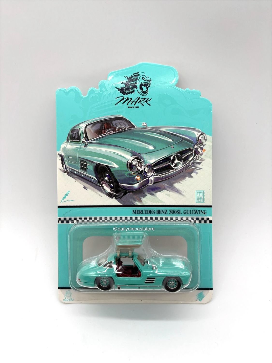 Hot Wheels Mercedes-Benz 300SL Gullwing Mark Lu Customs | 2023 Hot Wheels China Convention