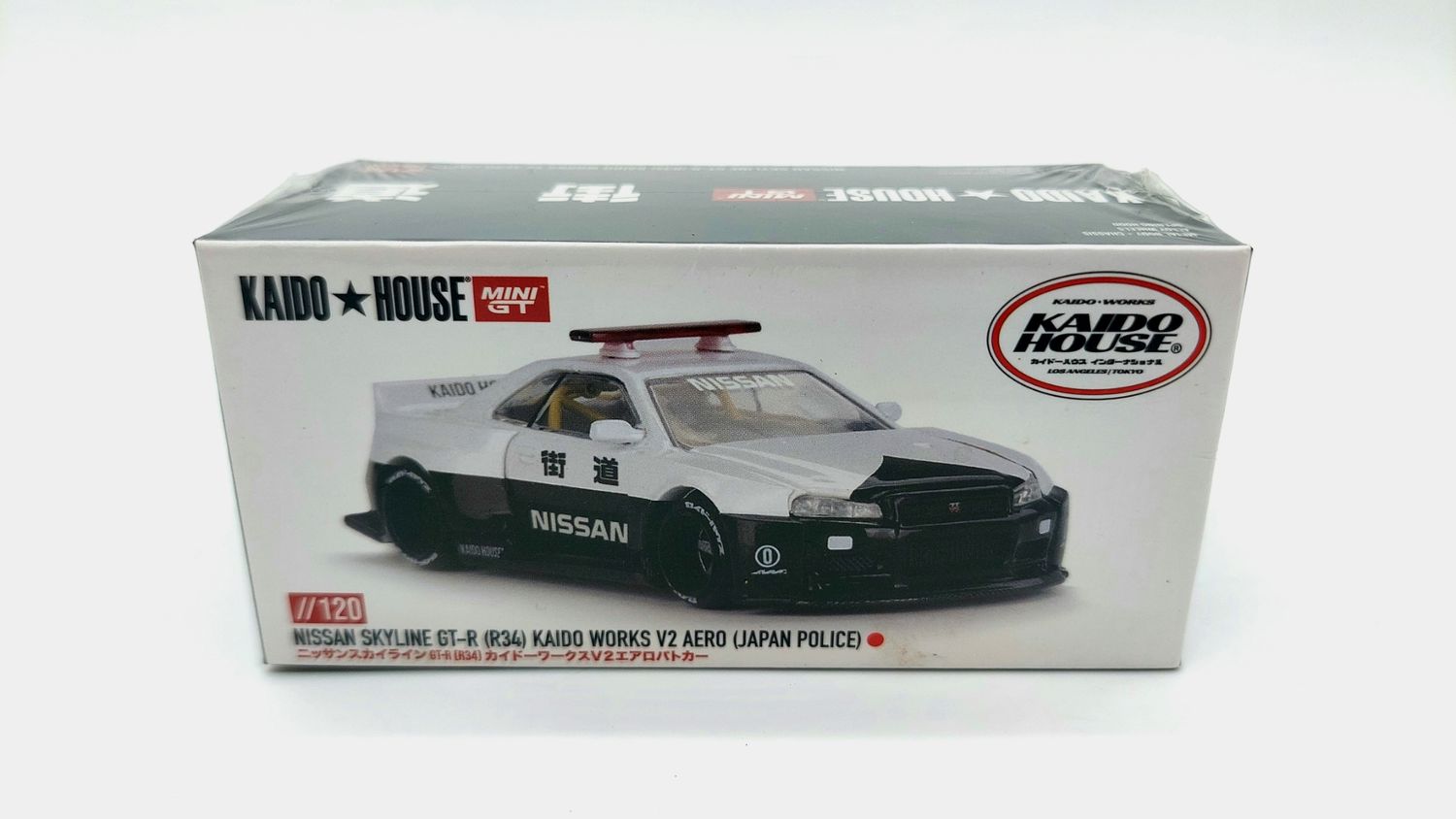 KAIDOHOUSE Nissan Skyline GT-R R34 Kaido Works (V2 Aero) Police