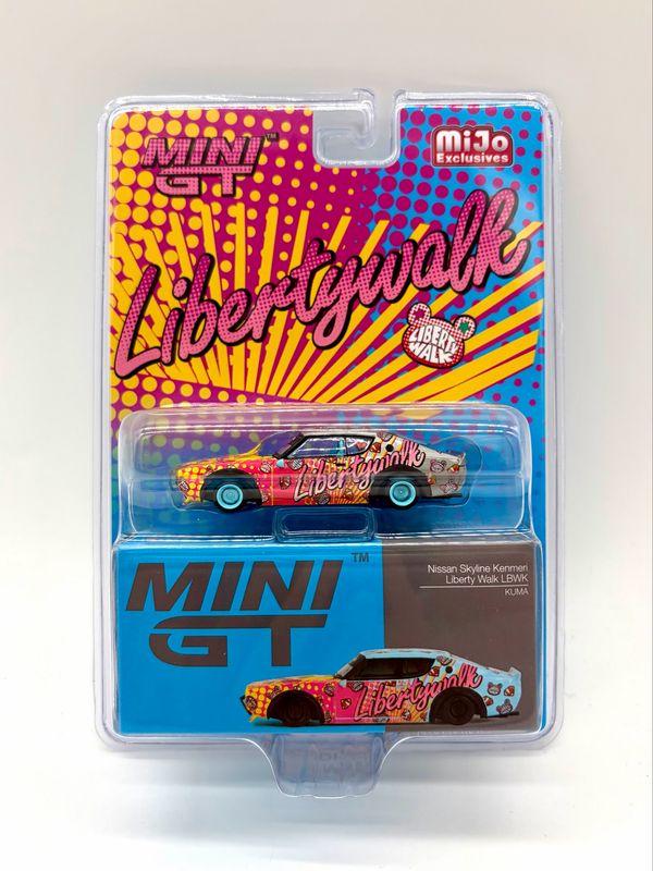#698 MINI GT Nissan Skyline Kenmeri LBWK KUMA Chase Blister