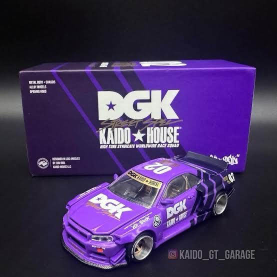 KAIDOHOUSE Nissan Skyline GT-R(R34) DGK x KAIDO (KHMG140)