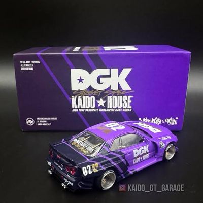 KAIDOHOUSE Nissan Skyline GT-R(R34) DGK x KAIDO (KHMG140)