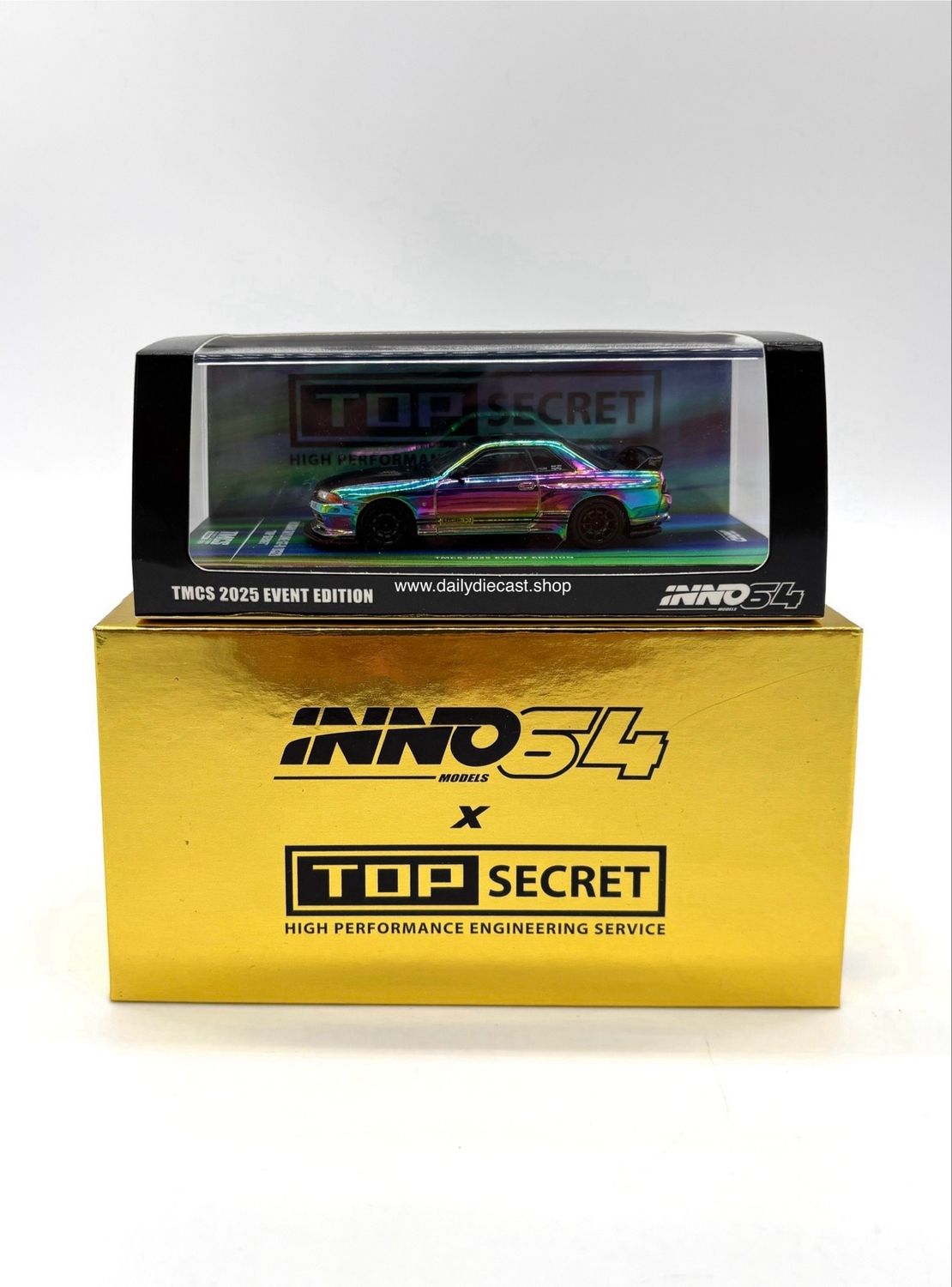 INNO64 Nissan Skyline R32 Top Secret Chameleon Chase | 2025 The Model Car Show Malaysia
