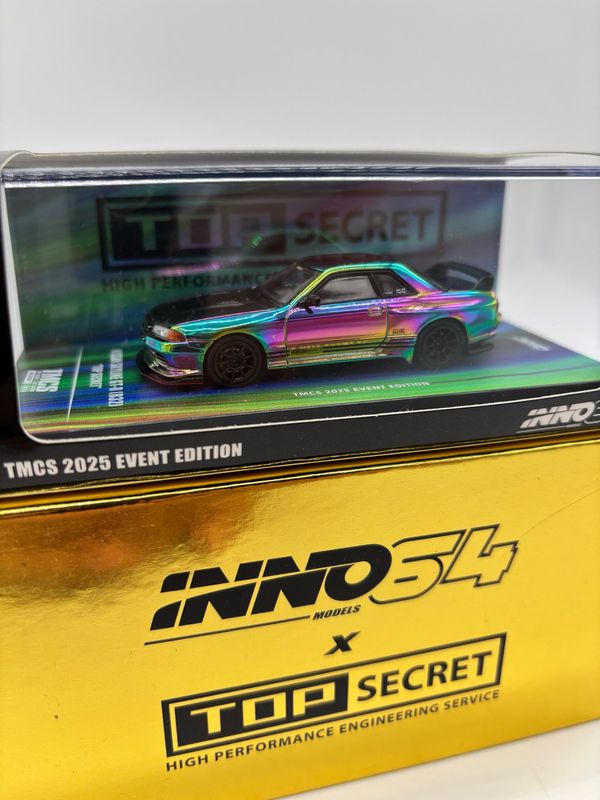 INNO64 Nissan Skyline R32 Top Secret Chameleon Chase | 2025 The Model Car Show Malaysia