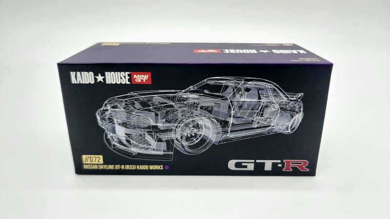 [UNSEALED] KAIDOHOUSE Nissan Skyline GT-R (R33) Purple Metallic (KHMG072)