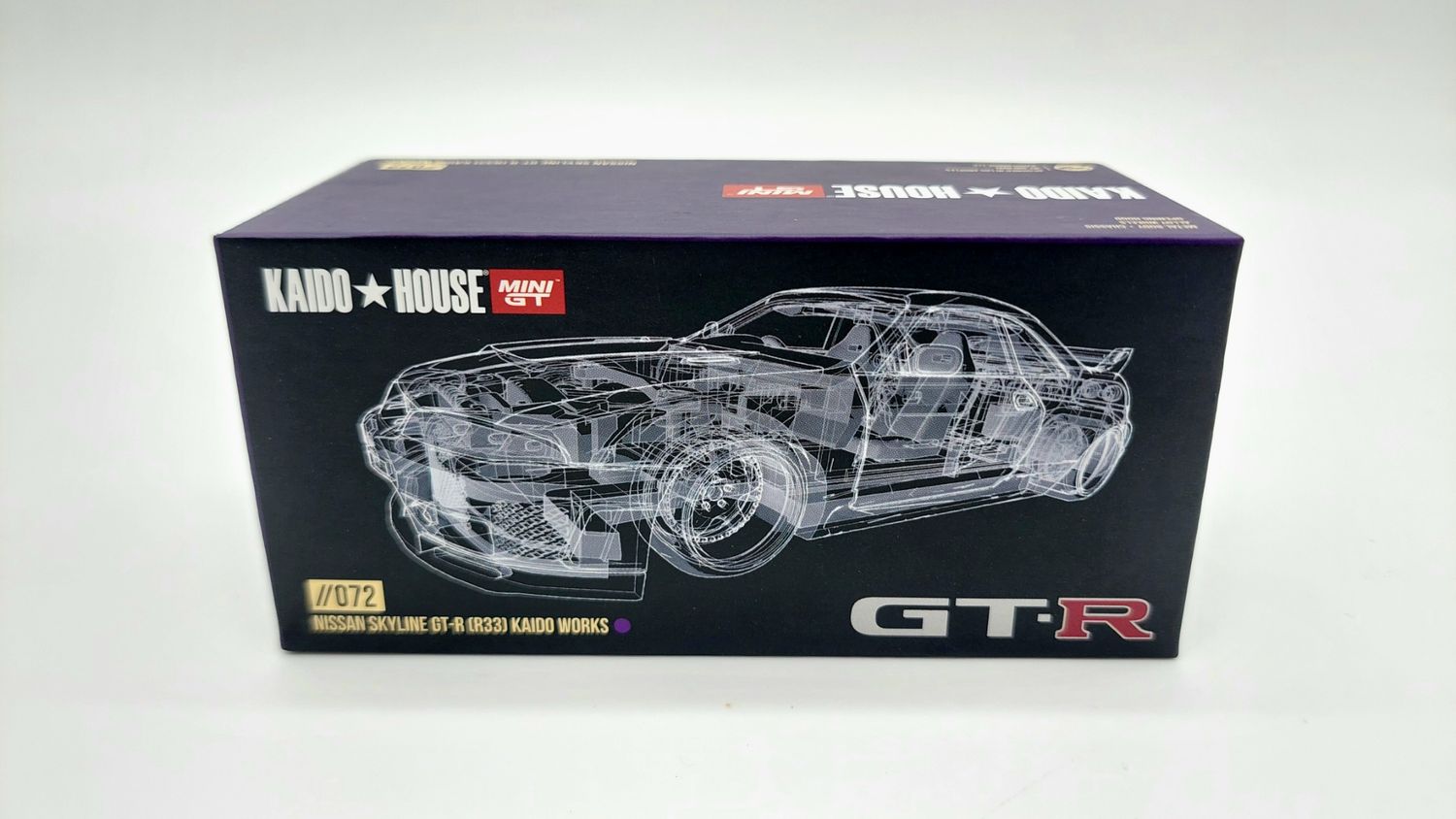 [UNSEALED] KAIDOHOUSE Nissan Skyline GT-R (R33) Purple Metallic (KHMG072)