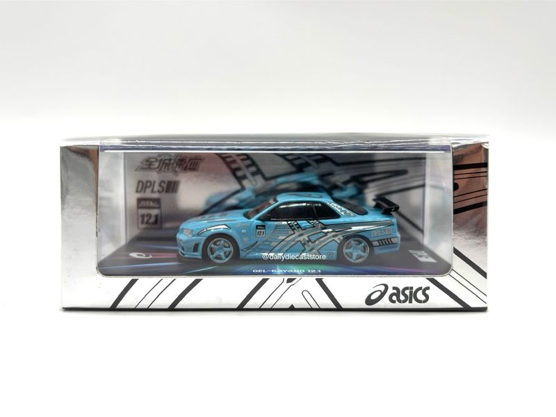INNO64 x ASICS DPLS Gel Kayano Sneaker Drop Exclusive Nissan Skyline GT-R34 Baby Blue | 2025 China Regional Exclusive