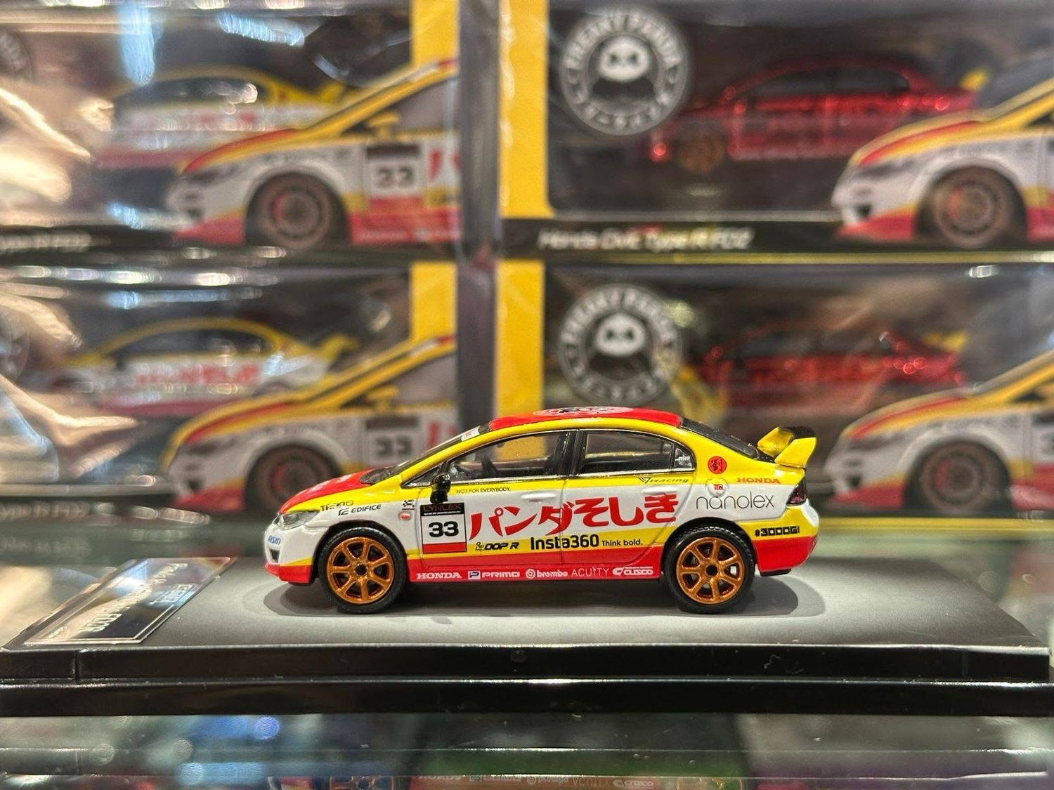 GCD Honda Civic Type-R FD2 Freaky Panda Livery | The Diecast Expo 2025