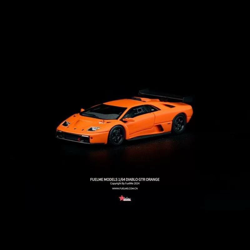 FuelMe 1/64 Model Resin Lamborghini Diablo GTR Orange