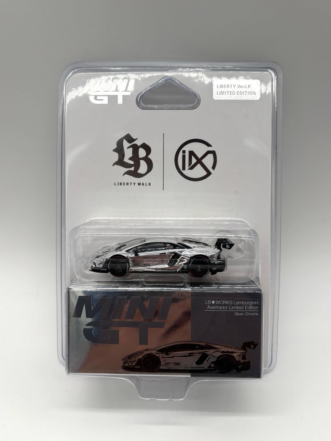 #1023 MINI GT Lamborghini Aventador LB Works + LBWK Tee | 2025 Indonesia Modification Expo (IMX)