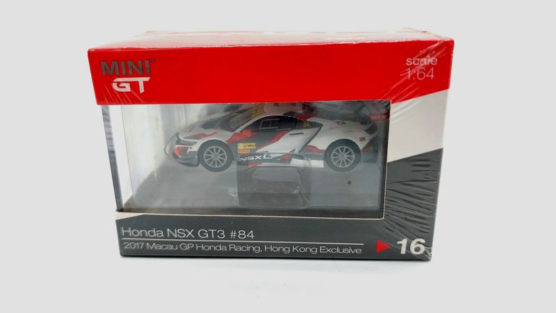 #16 MINI GT Honda NSX GT3 #84 Hong Kong Exclusive