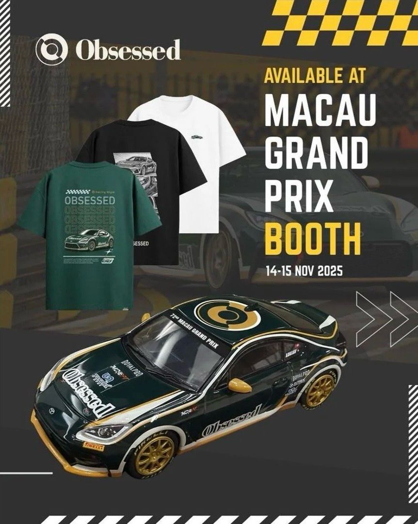 INNO64 x Obsessed Toyota GR86 Green Adrian Chung 72th Macau Grand Prix Macau Roadsport Challenge