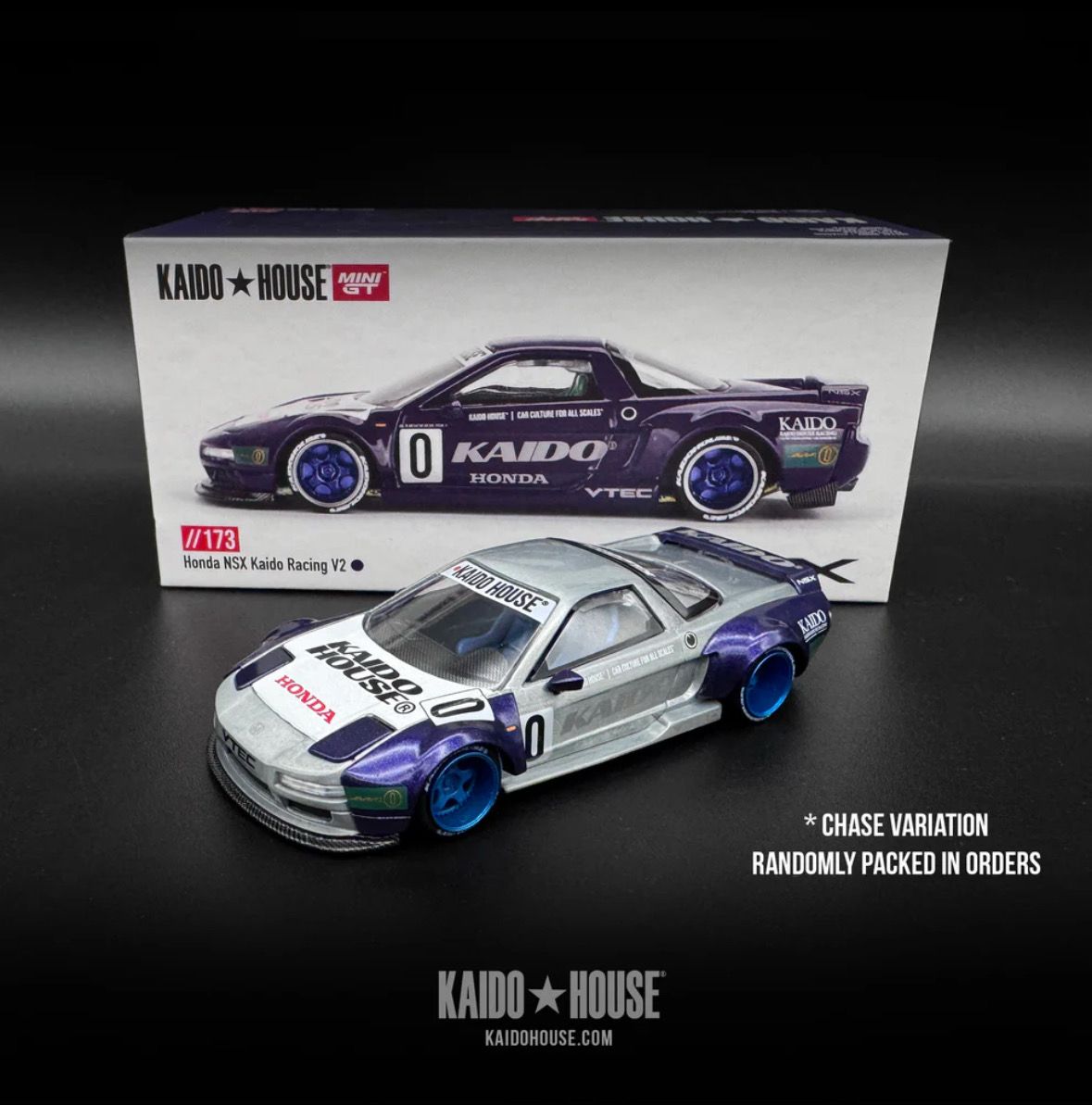 KAIDOHOUSE Honda NSX Kaido Racing V2 Purple (KHMG173) | Chase