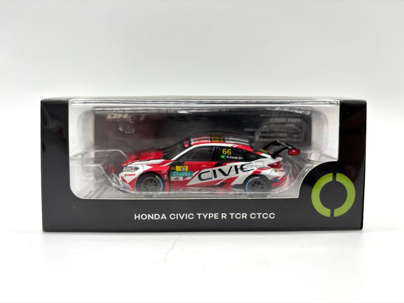 POP RACE x KILOWORKS Honda Civic Type R TCR CTCC Red/White China Touring Car Championship 2023 Andre Couto | 2025 HEC Hobby Expo China