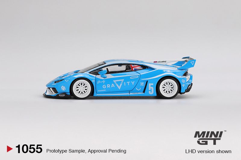 #1055 LB★WORKS Lamborghini Huracán GT GRAVITY Blue | Liberty Walk Store Exclusive