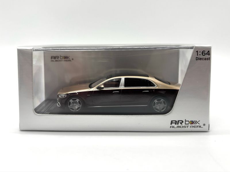 Almost Real Mercedes Benz Maybach S-Class Kalahari Gold/Rubellite Red | 2025 Auto Passion Alliance (APA)