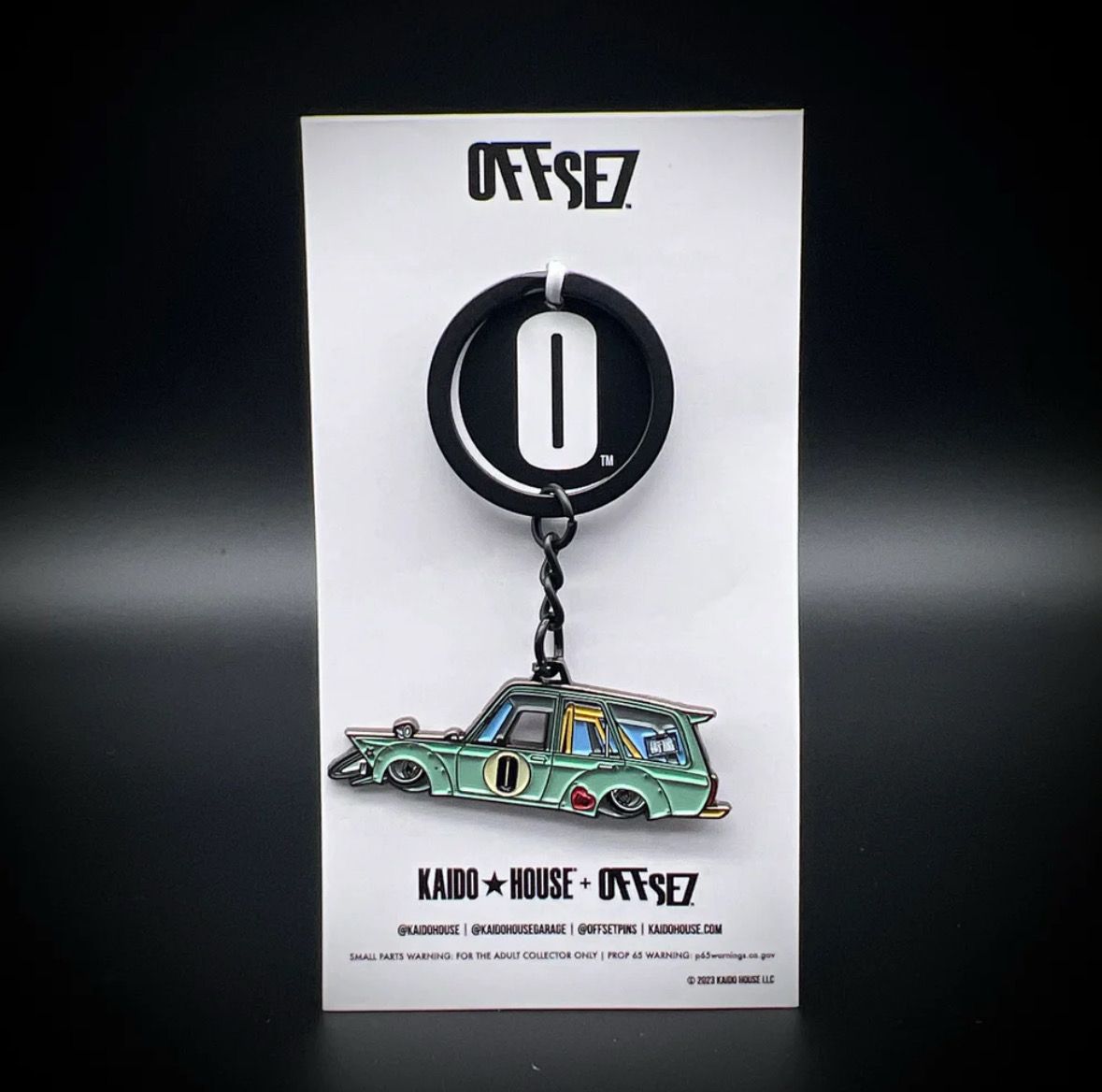 [PREORDER] KAIDOHOUSE Kaido Wagon Enamel Green Keychain
