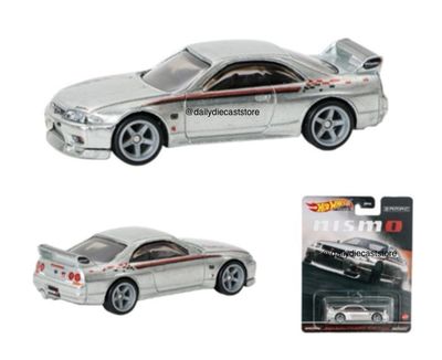 PREORDER] Hot Wheels Premium Nismo Nissan Skyline GT-R R33 Zamac