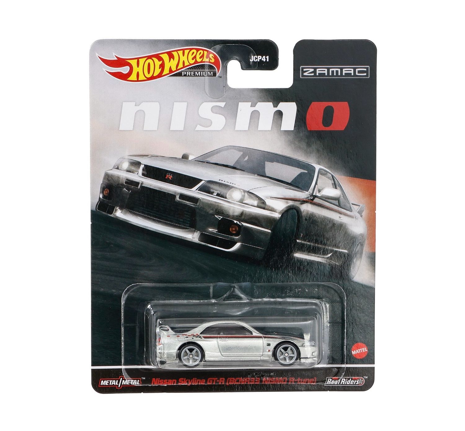 [PREORDER] Hot Wheels Premium Nismo Nissan Skyline GT-R R33 Zamac | 2025 Japan Nismo Festival