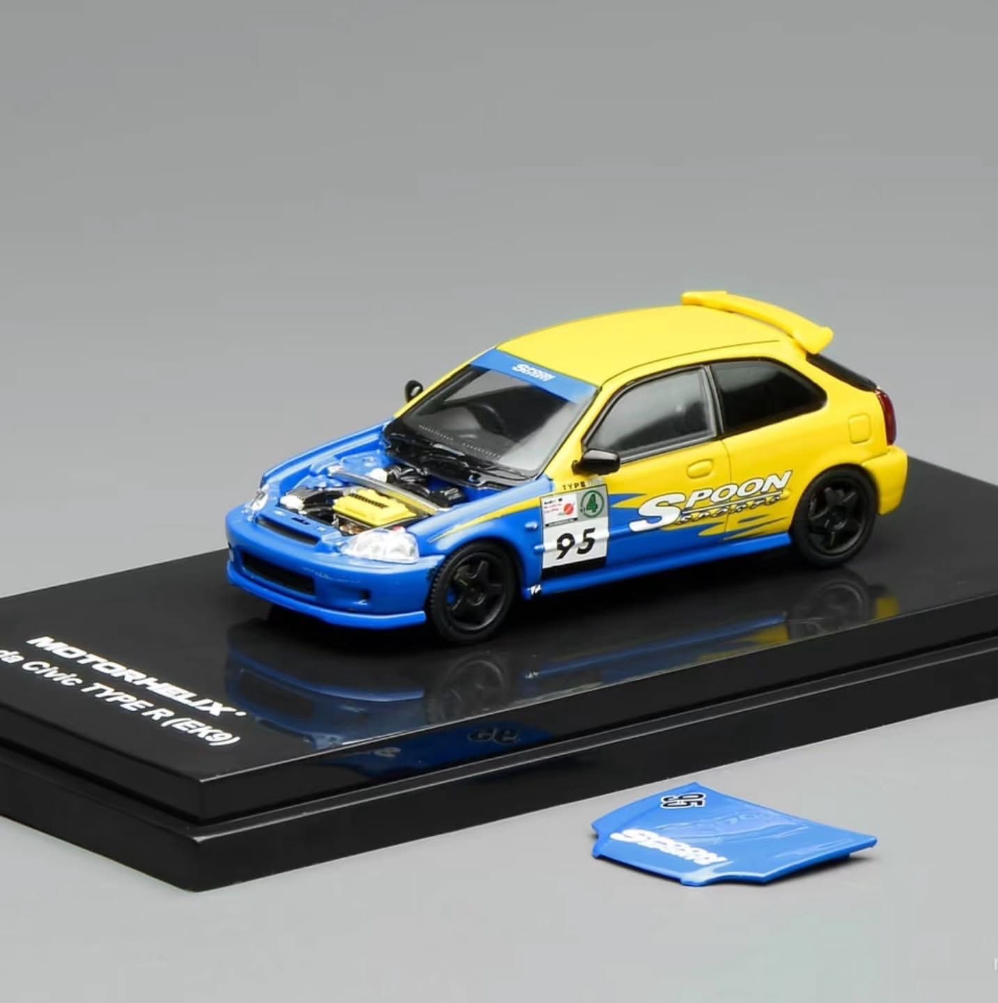 [PREORDER] Motorhelix Honda Civic TYPE RIEK9I Spoon Livery | 2026 Tokyo Auto Salon Japan