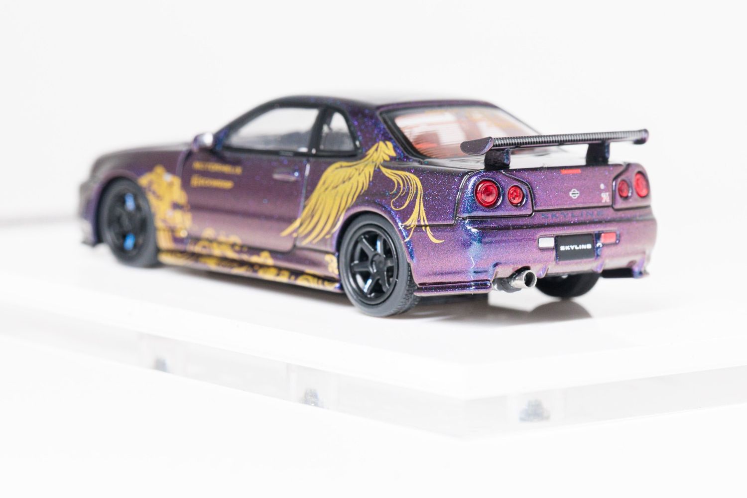Motorhelix Nissan Skyline GT-R (R34) Customized TAS 2026 Purple