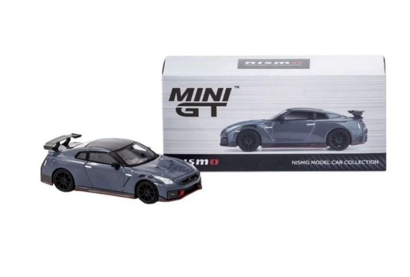 MINI GT Nissan GT-R R35 2024 Stealth Gray Nismo Exclusive (OEM)