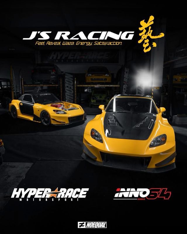 INNO64 x J’s Racing x Hyper Race Motorsport Honda S2000 (Signed) | 2025 Tokyo Auto Salon TAS KL