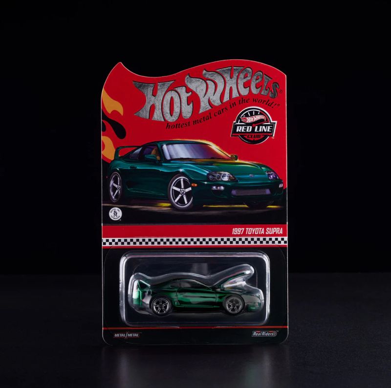 2025 RLC Hot Wheels Collectors 1997 Toyota Supra British Racing Green