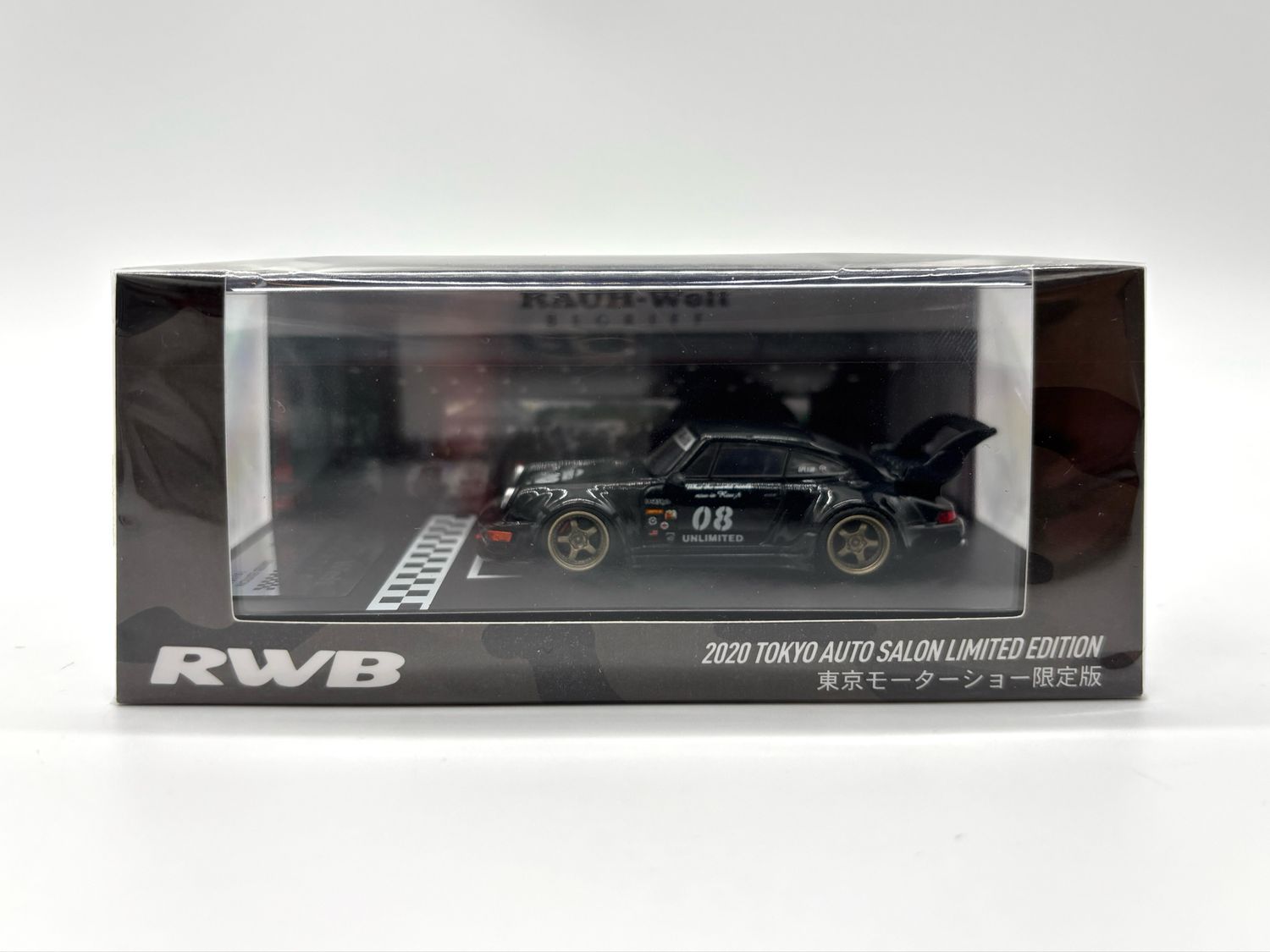[PREORDER] 1/64 RWB 964 IDLERS #08 Sweet Jane Black | 2020 Tokyo Auto Salon Japan