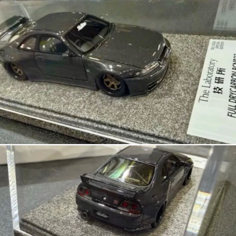 [PREORDER] Zonzo The Laboratory 1/64 Garage Active Full Dry Carbon Nissan BCNR33 GT-R | 2026 Tokyo Autosalon Japan